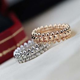 V gold material no fade change color Luxury quality charm punk band in two colors plated for women wedding jewelry gift have box s312C