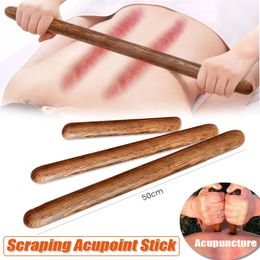 Back Massager Original Wooden Massage Stick Acupressure Back Foot Reflexology Massage Wood Therapy Trigger Point Massage Gua Sha Scraping tool 231214