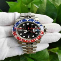 BP Factory Top Watches men Wristwatches 40mm GMT Black Dial 126710 126710BLRO Pepsi Cerachrom jubilee bracelet 2813 Movement Mecha211b