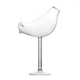 Wine Glasses Bird Cocktail Goblet Creative Transparent Glass Cup Novelty Drink Juice Martini Great For Whiskey