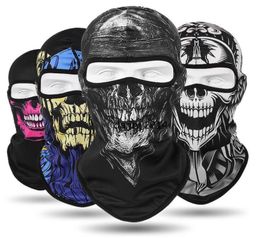 CS Cosplay Ghost Skull mask tactical Full Face Masks Motorcycle Biker cycling Balaclava Breathing Dustproof Windproof mask Ski8748311