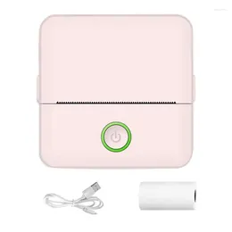 Mini Pocket Sticker Printer Instant Portable Inkless Sticky Note USB Charging Wireless Po