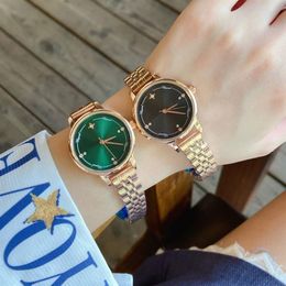 Brand Watches Women Girl Beautiful Crystal Diamond Style Metal Steel Band Quartz Wrist Watch CHA68232l