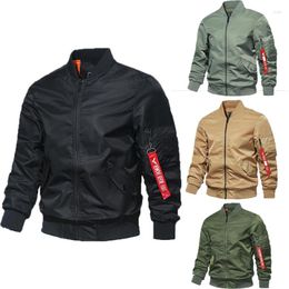 Men's Jackets Autumn Winter Aviation Jacket Military Casual Work Large Loose Clothing Chaquetas Hombre