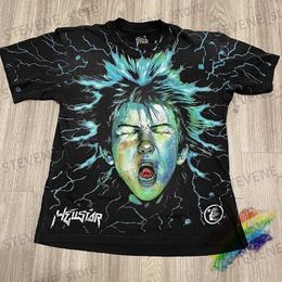 Men's T-Shirts Tie-dyed Hellstar dios Electric Kid T Shirt Men Women Best Quality Casual Top Tee T-shirt T231214