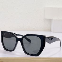 Ladies MONOCHROME PR 19ZS Sunglasses Designer Party Glasses WOMENS Stage Style Top High Quality Fashion Cat Eye Frame Size 52-18-1260i