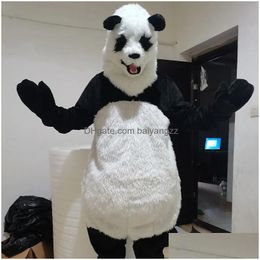 Mascot Factory Direct Sale Panda Adt Wearing Costumes Drop Delivery Apparel Dhgla