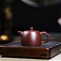 Water Bottles 270ML Yixing Teapot Real Handmade Chinese Kettle Ball Hole Filter Purple Clay Tea Pot Puer Oolong Teaware Kung Fu Zisha Teaset 231214