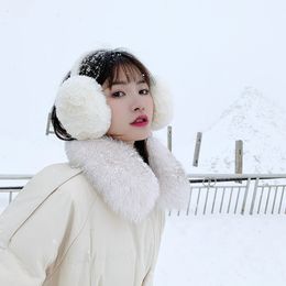 Ear Muffs Soft Plush Ear Warmer Winter Warm Earmuffs Unisex Fashion Earflap Outdoor Cold Protection Ear-Muffs Ear Cover 231214