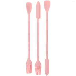 Makeup Brushes 1 Set Mini Silicone Spoon Spatula Beauty Brush