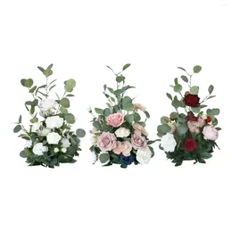 Decorative Flowers Artificial Flower Arrangement Realistic Table Centrepieces Wedding Centrepiece For Festive Ceremony Events Home