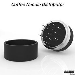 Tampers Bearr Coffee Needle سهلة الاستخدام التنظيف المريحة Tarning 304 من الفولاذ المقاوم للصدأ جميع لأدوات Coffeeware 231214