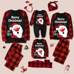 Family Matching Outfits NASHAKAITE Santa Claus family look christmas pajamas set Mary Christmas Pjs Sleepwear matching clothes 231213