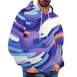 Men's Hoodies Loose Printed Hooded Sweatshirt Casual Fashion Sports Sudaderas Para Hombres Korean Reviews Many Clothes