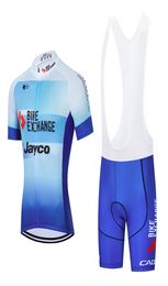 2022 Bike Exchange cycling Jersey Bike Pants Set 19D Ropa Mens Summer Quick Dry Pro BICYCLING Shirts SHORT Maillot Culotte wear8734638