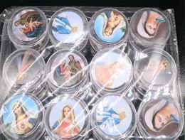 96pcs whole s classic plastic necklace rosary box Icon random8481993