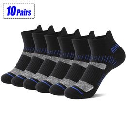 Spring Summer Men Casual Sports Running Socks Protective Ankle Thin Breathable Deodorant Fitness Short Male 231225