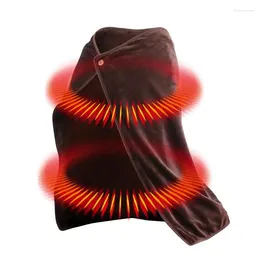 Blankets USB Heating Blanket Winter Heated Shawl Pad Warming Wireless Cushion Warm And Cozy Pads Accessories
