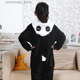 Pajamas Photography Kid Boys Girls Party Clothes Pijamas Flannel Pajamas Child Pyjamas Hooded Sleepwear Cartoon Animal Panda Cosplay R231214