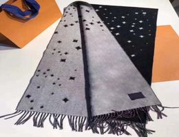 Bright Starry Sky Cashmere Shawl Top Luxury Letter Scarf Original Brand Desinger Fashion Classic Scarves High Quality Pashmina Tas6659523