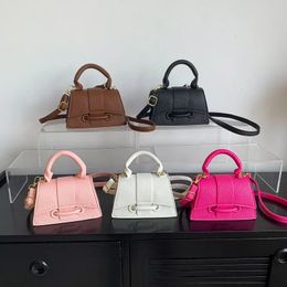 Handbags Children Luxury Designer Mini Cute Pu Leather Handbag Toddler Kids Stylish Crossbody Purse Shoulder Bag 231214