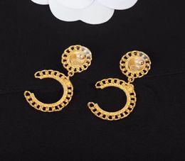 Fashion Earring Have Stamp Studs For Women Classic Letters 925 silver needle Top Party Gift PSC375275176