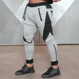 Men's Pants Sport Men Cotton Fitness Trackpants Running Jogging Quick Dry Patch Gym Sweatpants Workout Trousers Joggers Male 231213