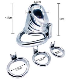 Nxy Chastity Device New Style Lock Male Short Penis Metal Cb with Screw to Dick Steel Rings Erotic Sexual Shop 12213281078