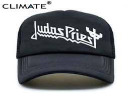 Ball Caps CLIMATE Men Women Trucker Judas Priest Rock Band Cap Music Fans Summer Black Baseball Mesh Net Hat13620454