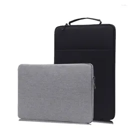 Briefcases Men's Briefcase Notebook 11/12 Inch Liner Bag Ipad Protective Soft Lining Portable 13/14/15/16 Computer Laptop Bags For Men