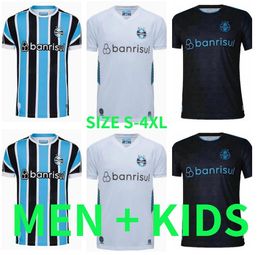 XXXL 4XL FERREIRA 2023 Gremio Futbol Formaları 23 24 Evde 3rd Suarez F.Carballo Maillot de Futol Miller Luan F.cristaldo Futbol Gömlek Üniformaları Camisetas De Foot