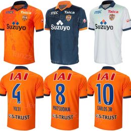 Mens J1 League Shimizu S-Pulse 9 SANTANA Soccer Jersey 2023 24 Club Team 32 KOLOLLI 23 SUZUKI 17 KAMIYA 8 MATSUOKA 29 YAMAHARA 7 KATAYAMA 11 NAKAYAMA Football Shirt Kits