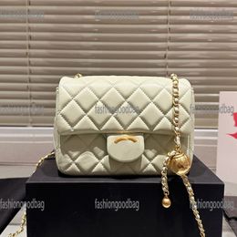 Cute Everything Women Mini Shoulder Bag Gold Hardware Trend Coin Purse Luxury Handbag Crossbody Designer Wallet Classic Flip Fanny Pack Pochette Suitcase 17CM