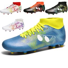 Sunglasses Style Soccer Shoes Women Men AG Soccer Shoes Youth Anti Slip Long Nail Training Shoes