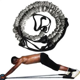 Ab Rollers Resistance Bands Abdominal Pull Rope Latex Fitness Exercise Stretch Ropes Double Wheels Roller 231214