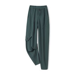 Pantaloni casual coreani larghi autunnali e invernali, pantaloni stile casual e pigro, nuovi pantaloni ravanello alla moda da donna