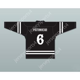 Custom PISTONHEAD 6 CENOBITES BLACK HOCKEY JERSEY HELLRAISER SERIES NEW Top Stitched S-M-L-XL-XXL-3XL-4XL-5XL-6XL