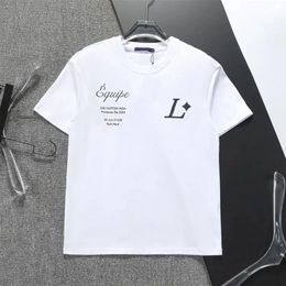 Designer Men s T-shirt New Mens Designer embroidered T-shirt Short sleeve Spring/Summer fashion men s and women's T-shir M-3XL