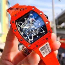 Luxury Watch Style Miler Same Top Carbon Quality Fiber Fashion Bucket Mechanical LY