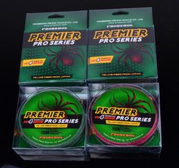 PREMIER PRO Series Braid Fishing Line 4 Strand Spectra lines 100m PE Fiber From Japan 15lb80lb4664491