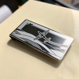 Luxury Jewelry Money Clips Small plane Money-Clips High Quality Exquisitely Polished Top gifts for men With Box331U