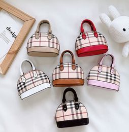 Fashion Stripe Lattice Flower Kids Bags Mini Square Children Girl Princess Messenger Bag Accessories Purse Wallet Handbag