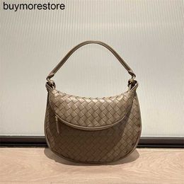 Gemellis Bags BottegassVenetaa Genuine Leather Shoulder bag Underarm Bag Gemelli Sheepskin 2023 Winter Mother Child Woven Single HandheldXN6I