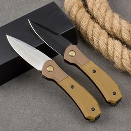 BK591 Automatic Tactical Knife S35VN Satin/Black Titanium Coating Blade 6061-T6 & G10 Handle EDC Pocket Folder Knives