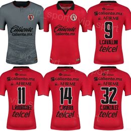 Club 23 24 Tijuana Soccer Jersey Mens 10 CASTANEDA 8 MADRIGAL 11 RODRIGUEZ 14 RIVERA 32 GONZALEZ 9 CAVALLINI 27 BLANCO 15 ZARAGOZA 35 BALANTA Football Shirt Kits