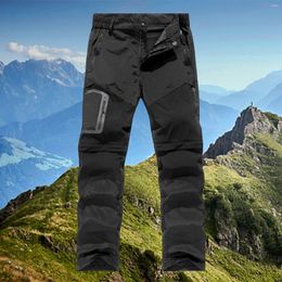 Men's Pants Tech Mens Outdoor Quick Drying Breathable Collapsible Two Cut Absorption Hiking Sports