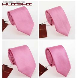 Neck Ties Stripe She Necktie Waterproo Ties For Men Popular Tuxedo Solid Colour Pink Wedding Accessories Unisex Neck Ties Men's SuitL231215