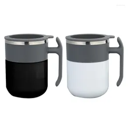 Mugs Automatic Stirring Coffee Cup Battery-Free Self-Stirring Office Home Travel Water Insulation Mug Dropship