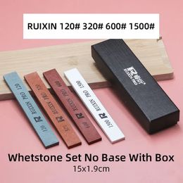 Sharpeners Professional Knife Sharpening Stone 1203000 Grit Diamond Bar Whetstone Coarse Fine Kitchen Grinding Tool Accessories Ruixin Wet 231215