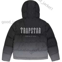 Men's designer trapstar Down Jacket Parkas Trapstar Puffer London Hyperdrive Technical Black White Warm Mens Clothing Men trapstar jacket 1 DPPZ